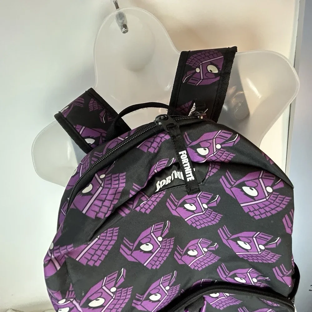 Fortnite Loot‎ Supply Llama  Backpack Kids Purple Black Medium Size